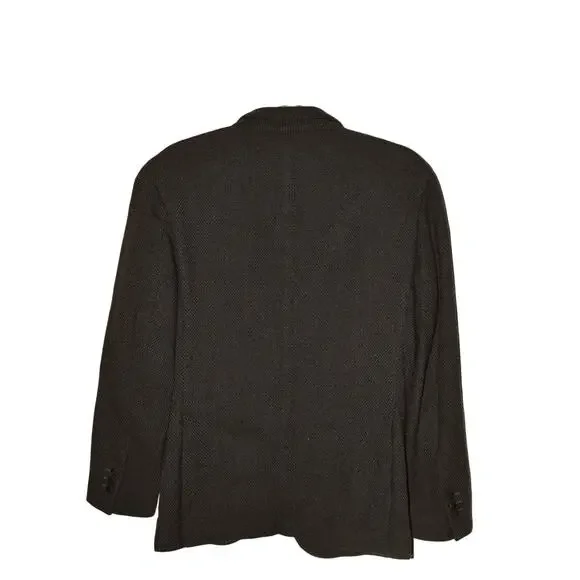 BOGLIOLI‎ $1250 Dark Gray Wool Dover Sport Coat Jacket Made in